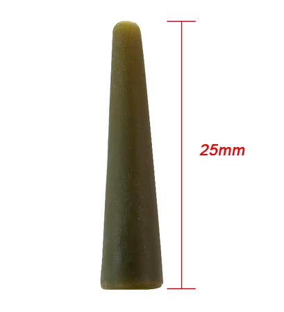 Łącznik gumowy Guma do bezpiecznego klipsa zielony 2,5 cm 5 szt AV