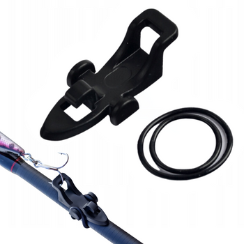 Zaczep do Przynęt na Hak Haczyk Hook Keeper Uchwyt Czarny AV