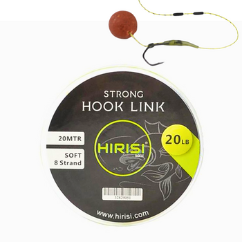 Plecionka Przyponowa Karpiowa 20lb 20m Wędkarska H