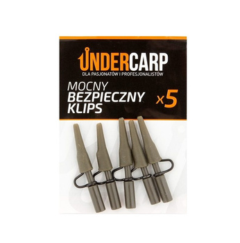 Bezpieczny Klips Undercarp Karpiowy Zielony Mocny