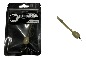 Bombka Feeder Bomb Bison Ciężarek Wędkarski 10g S Sand