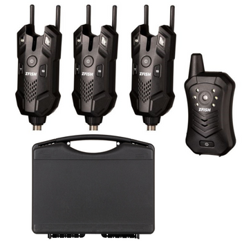 Sygnalizatory brań z centralką 3 + 1 Sygnalizatory brań 3 1 ZFish Merkur