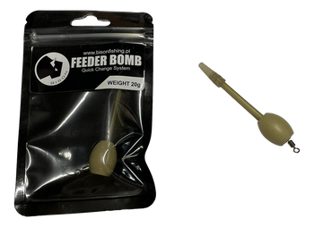 Bombka Feeder Bomb Bison Ciężarek Wędkarski 20g L Sand