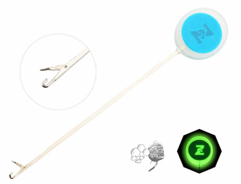 Igła do Siatek PVA Worków Długa Igła z Zapadką ZFISH STRINGER Niebieska NEW