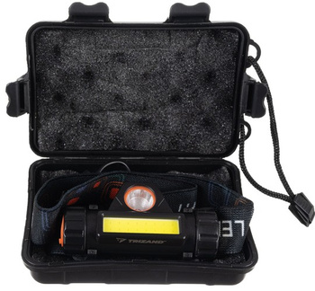 Latarka Czołowa Czołówka LED Akumulatorowa Mocna