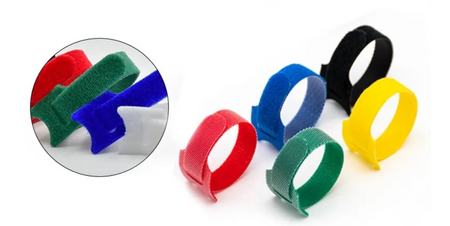 Rzep do Wędki Opaska do Spinania 15cm x1 MOCNY RZEP Mix 1szt AV