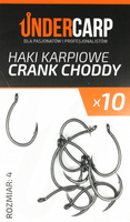 Haczyki Karpiowe Haki UNDERCARP CRANK CHODDY 4 10x