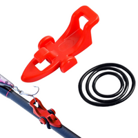 Zaczep do Przynęt na Hak Haczyk Hook Keeper Uchwyt Czerwony AV
