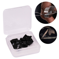 Tulejki Zaciskowe Crimp 0,8mm L do Zaciskania Zaciski Wędkarskie 25x ZFISH