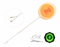 Igła do Przynęt Delikatnych z Zapadką ZFISH FINE SPLICING Pomarańczowa NEW