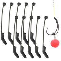 Pozycjoner D-rig haczyka S 30 mm 10 szt. do haczyków 6,8,10 czarny