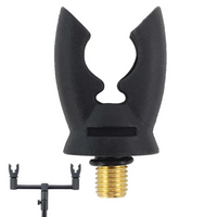 Końcówka podpórki gumowana uchwyt do podpórki widełka czarny 1 szt AV AV