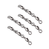 Krętliki do Dozbrojek Potrójne Jaws Triple Swivels 6 3,3 cm 10 sztuk AV