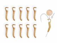 pozycjoner zfish Pop-Up Hook Aligner pro brązowy camo 10sztuk