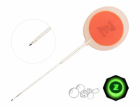 Igła Bez Zapadki do Twardych Przynęt Kulek ZFISH HEAVY SAFETY Czerwona NEW