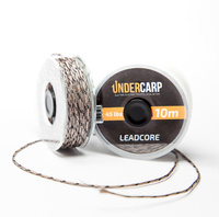 Leadcore 45 lbs 10 m Brązowy Matowy Bardzo Mocny Ołowiany Rdzeń Undercarp