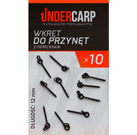 Wkręt Do Przynęt Z Pierścieniem UNDERCARP 12mm 10x