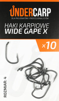 Haczyki Karpiowe Haki UNDERCARP WIDE GAPE X 4 10x
