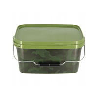 NGT 5L litre camo bucket wiaderko wiadro Prostokątne