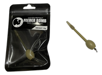 Bombka Feeder Bomb Bison Ciężarek Wędkarski 15g M Sand