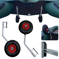 Koła Transportowe Slipowe do Pontonu Kółka Stalowe Mocne Solidne Stabilne