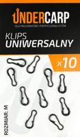 Klips Uniwersalny M Wędkarski Spinka Agrafka x10 UnderCarp